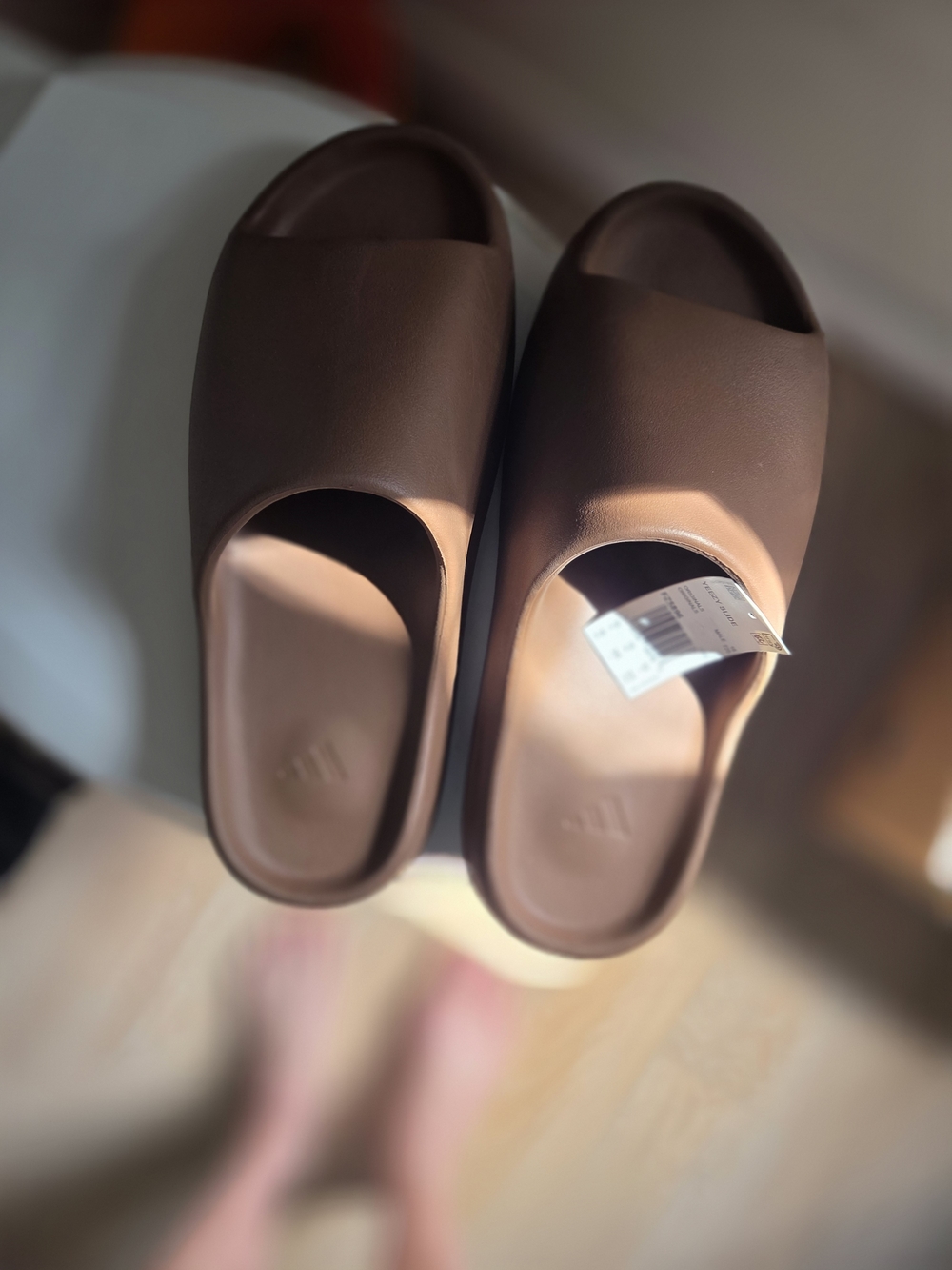 🔥 RARE Yeezy Slide "Flax" | Size 16 NWT | Earthy Grail | Adidas - Picture 2 of 7